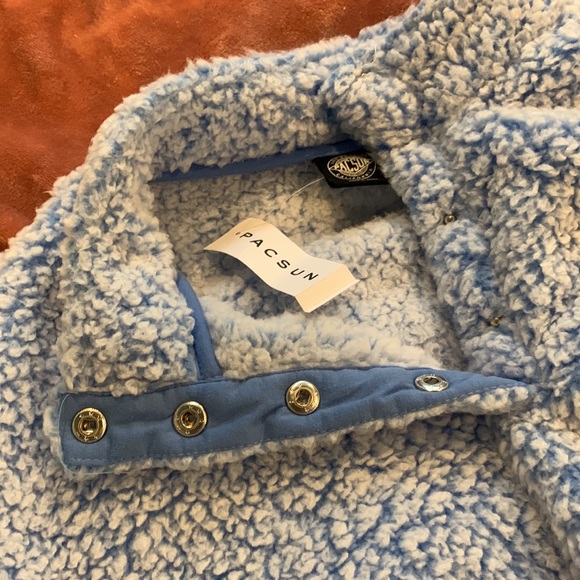 Crop top teddy jacket - Picture 4 of 5